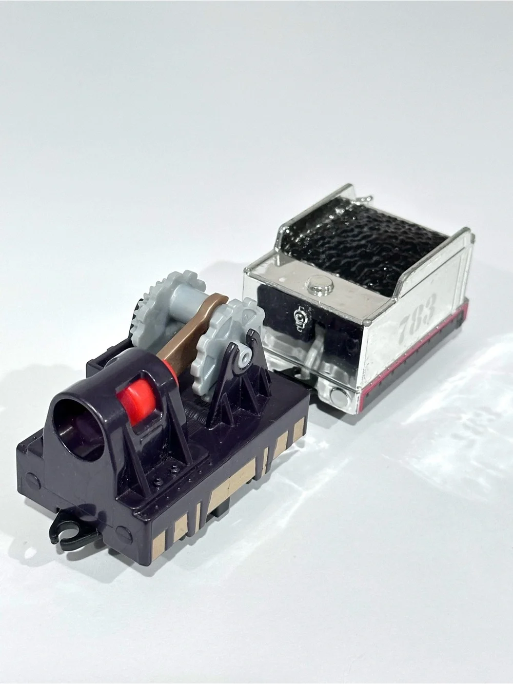Thomas & Friends Motorized TrackMaster Merlin Train w/ Trnder & Gear Car